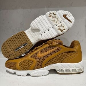 Nike Air Zoom Spiridon Cage 2 Wheat/White-Sail HQ3552-799 Mens Size 14 New